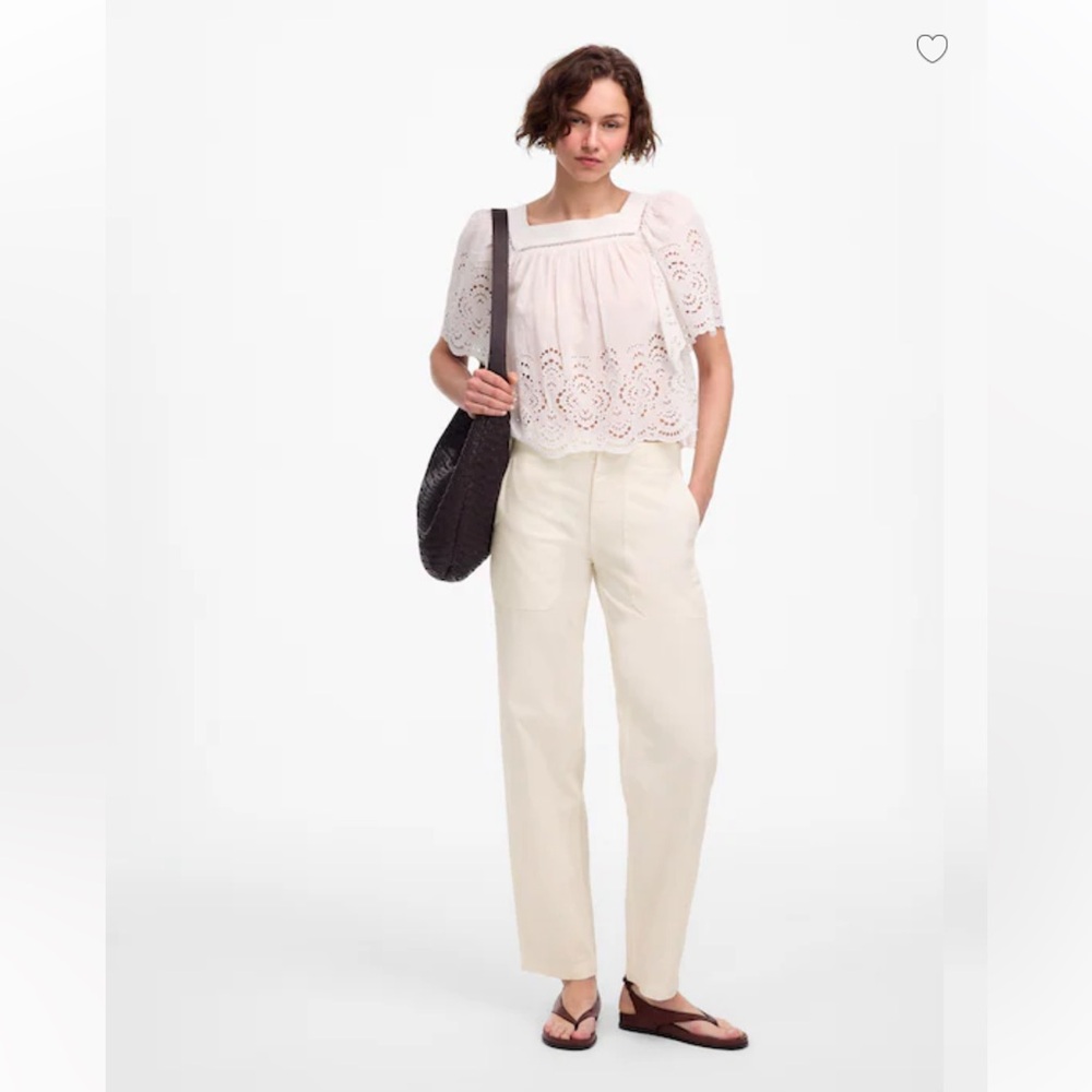 NWT Madewell tapered leg utility pant